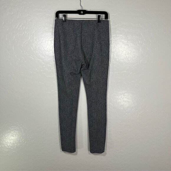 Theory Houndstooth Skinny Ponte Legging With Zipper Ankle Detail Medium Pants - Picture 5 of 6